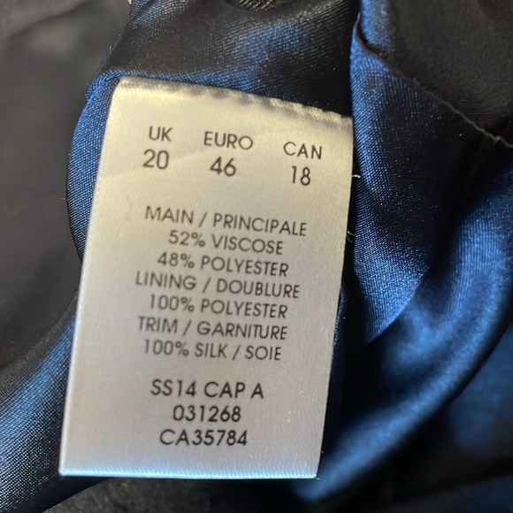 Lds shantung fabric jacket - Picture 7 of 7